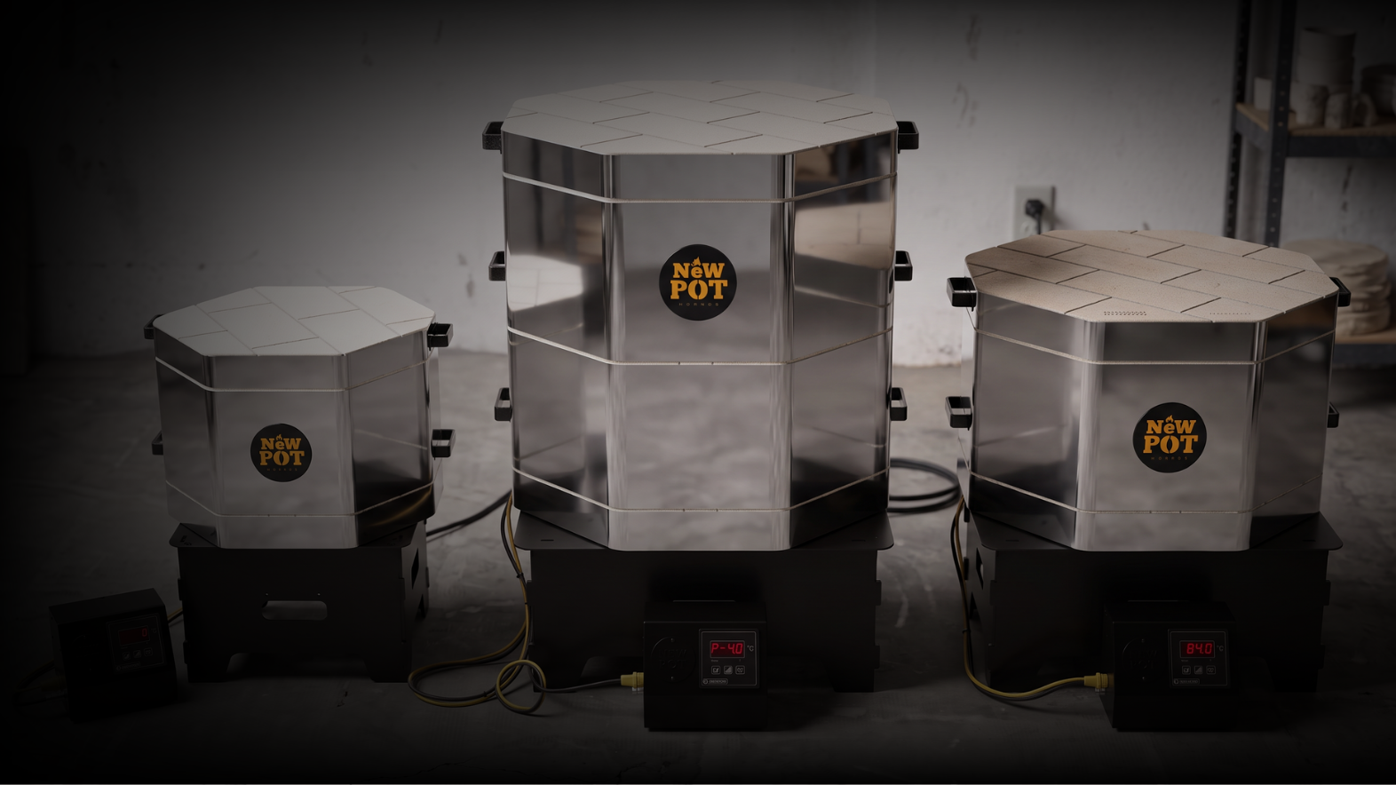 Línea de hornos eléctricos New Pot: Mini, Pro e Industrial