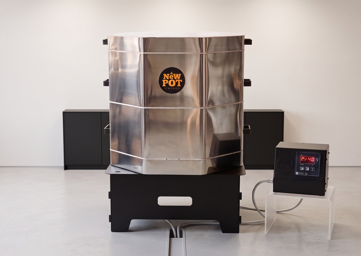 Horno eléctrico New Pot Industrial de gran capacidad para producción